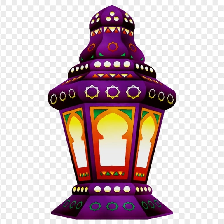 Purple Ramadan Lantern Illustration فانوس رمضان | Citypng