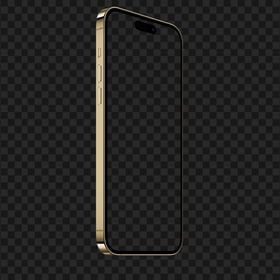 iPhone 14 Pro And Max Gold Mockup HD PNG