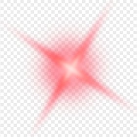 HD Red Shine Sparkle Star PNG