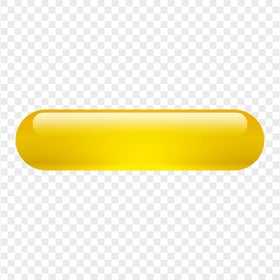 Yellow Glossy Button HD PNG