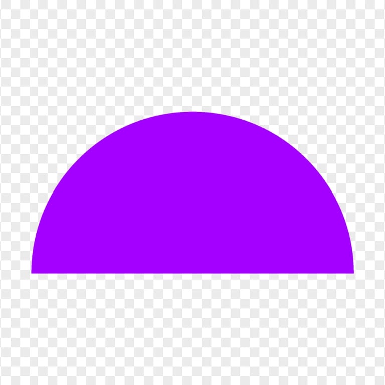 Download Purple Half Semi Circle PNG