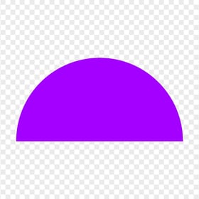 Download Purple Half Semi Circle PNG