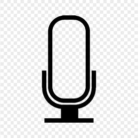 HD Black Microphone Mic Voice Sound Icon PNG