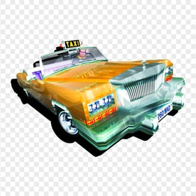 HD Crazy Taxi 3 Vehicle Transparent PNG