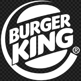 PNG White Burger King Logo