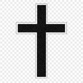 Church Cross Christianity Religion Black Icon