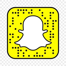 HD Snapchat Yellow Original Code App Logo Icon PNG Image