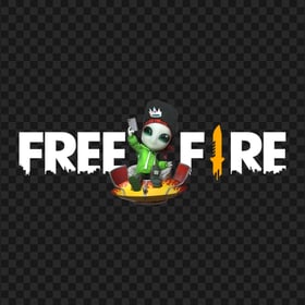 Moony Pet Character With Free Fire Logo FREE PNG