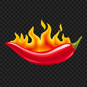 HD Cartoon Red Hot Chili Pepper Transparent Background