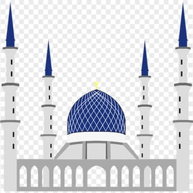 Sultan Abdul Aziz Vector Mosque Illustration