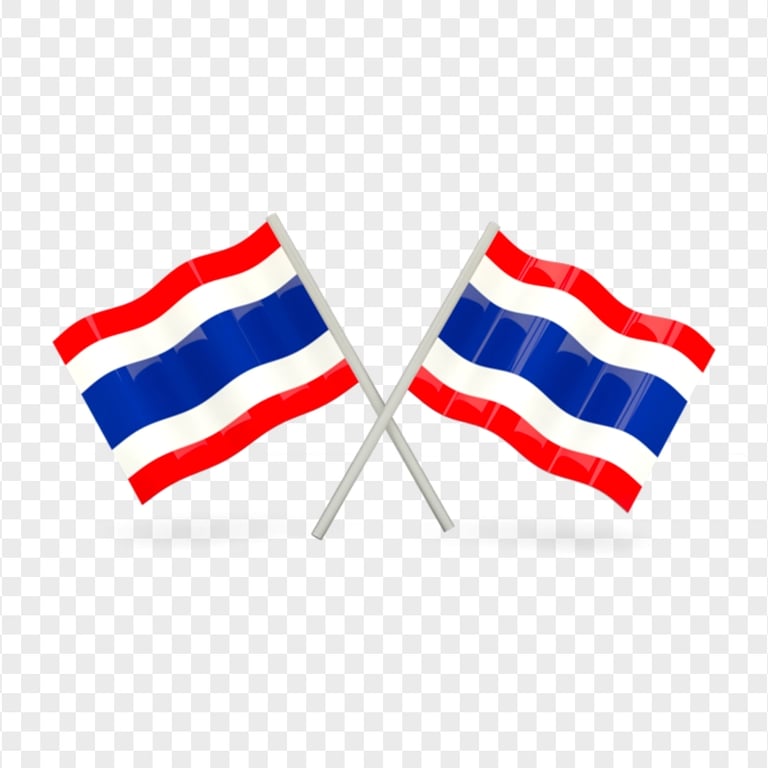 Costa Rica Two Crossed Flags PNG | Citypng