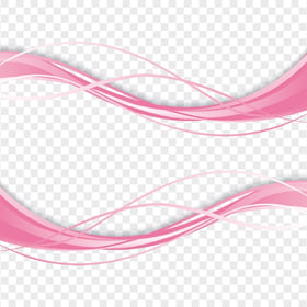 Wavy Graphic Pink Lines Abstract HD PNG