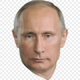 HD Vladimir Putin Face PNG