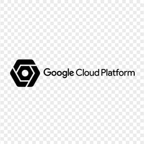 Google Cloud Platform Black Logo Transparent PNG