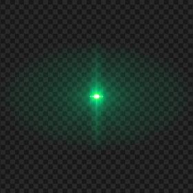 Star Light Flare Green Effect FREE PNG