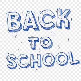 Welcome Back To School Lettering Logo Word Art