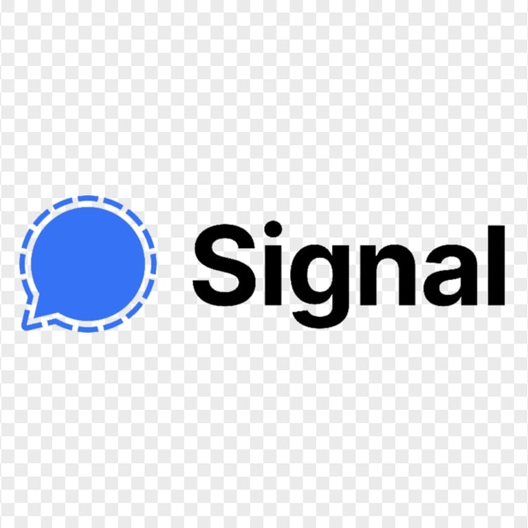 HD Signal Private Messenger Official Logo PNG
