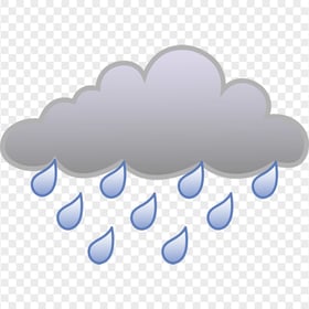 Cloud Rain Icon Transparent PNG