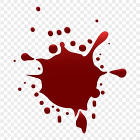 HD Blood Drop Splatter Splash Vector PNG