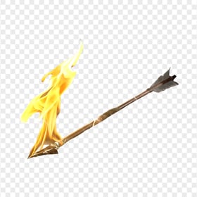 HD Real Arrow With Fire PNG