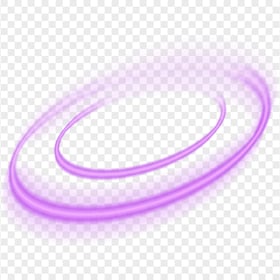 Purple Glowing Light Circles HD PNG
