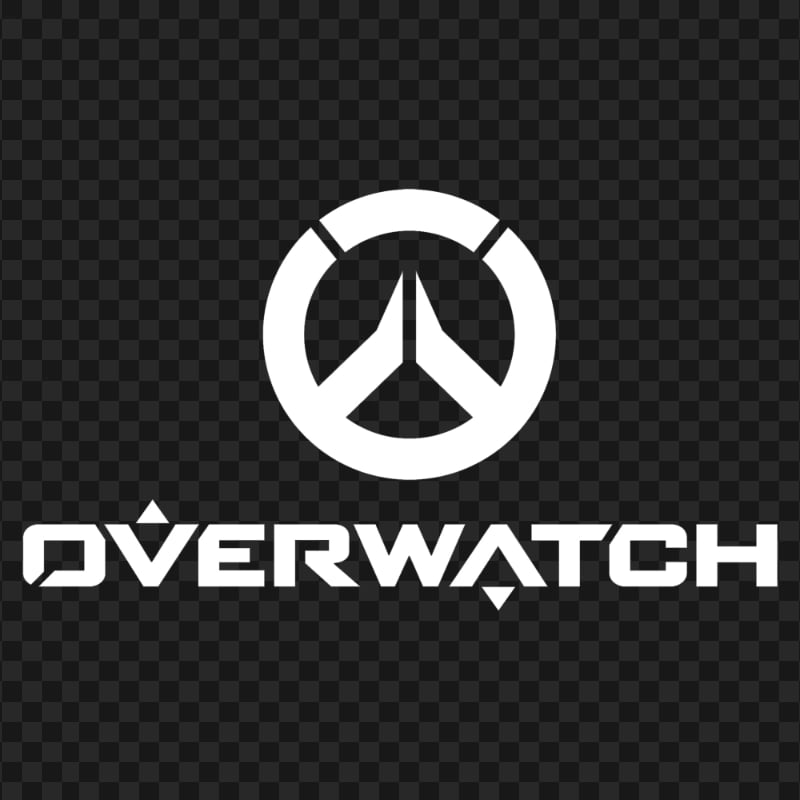 White Overwatch Logo 1920x1080