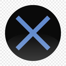 PlayStation Controller X Cross Button Icon FREE PNG