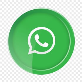 HD Creative Round Circle Button Whatsapp Wa Icon PNG