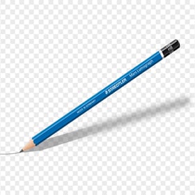 Blue HB Staedtler Pencil Writing PNG
