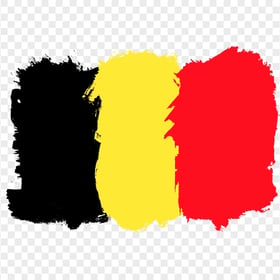 Download Belgium Painting Flag PNG