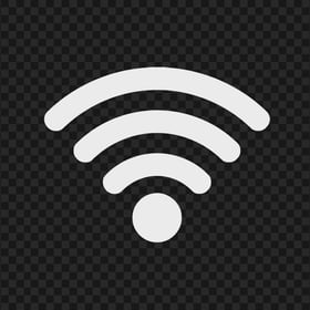 Wireless Wifi Gray Logo Icon Transparent Background