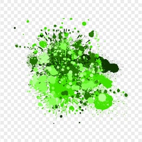 HD Abstract green Brush Paint Colour Splash Transparent PNG