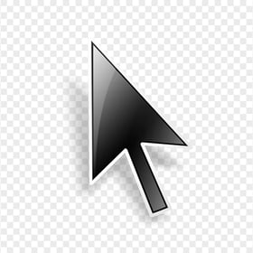 Black Illustration Cursor Arrow