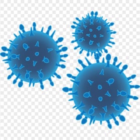Flu Virus Fluenza Shape Icon Bacteria Illustration