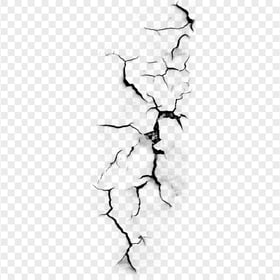 HD Broken Cracked Wall Effect PNG