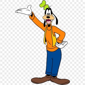 Cartoon Goofy Mickey Mouse Standing PNG