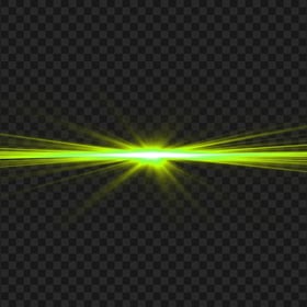 HD Green Flare Glowing Light Effect PNG