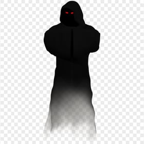 HD Halloween Dark Ghost Red Eyes PNG