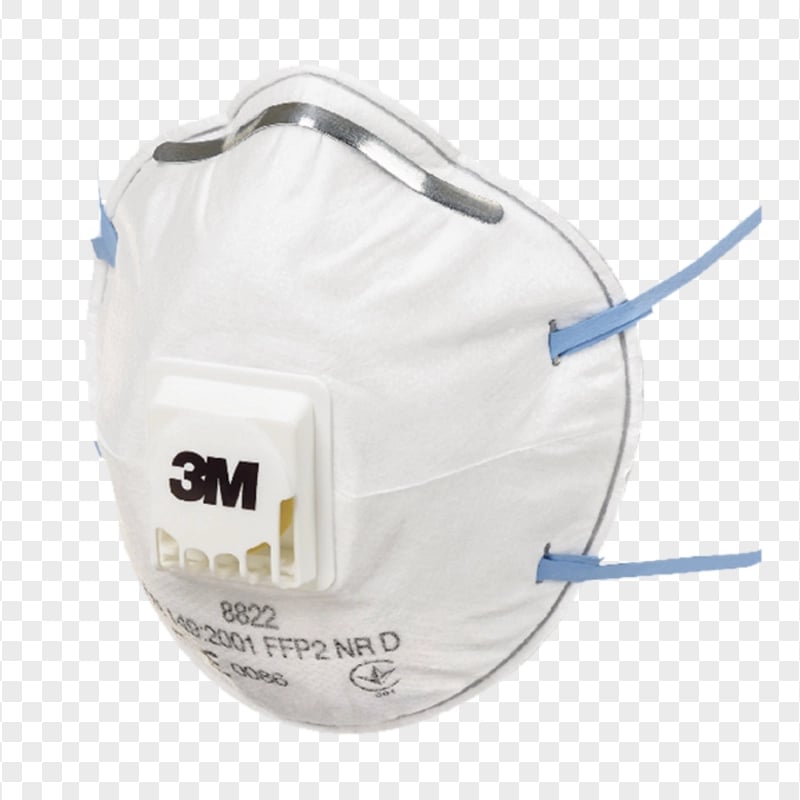 HD 3M FFP2 Face Mask Covid Protection PNG