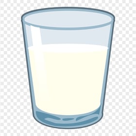 HD Cartoon Glass Of Milk Transparent PNG
