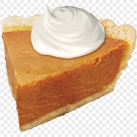 HD One Piece Of Pumpkin Pie Tart Real Image