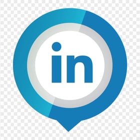 HD Linkedin Pin Icon Transparent PNG