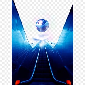 Escalator Earth Science Technology Lighting Effect PNG