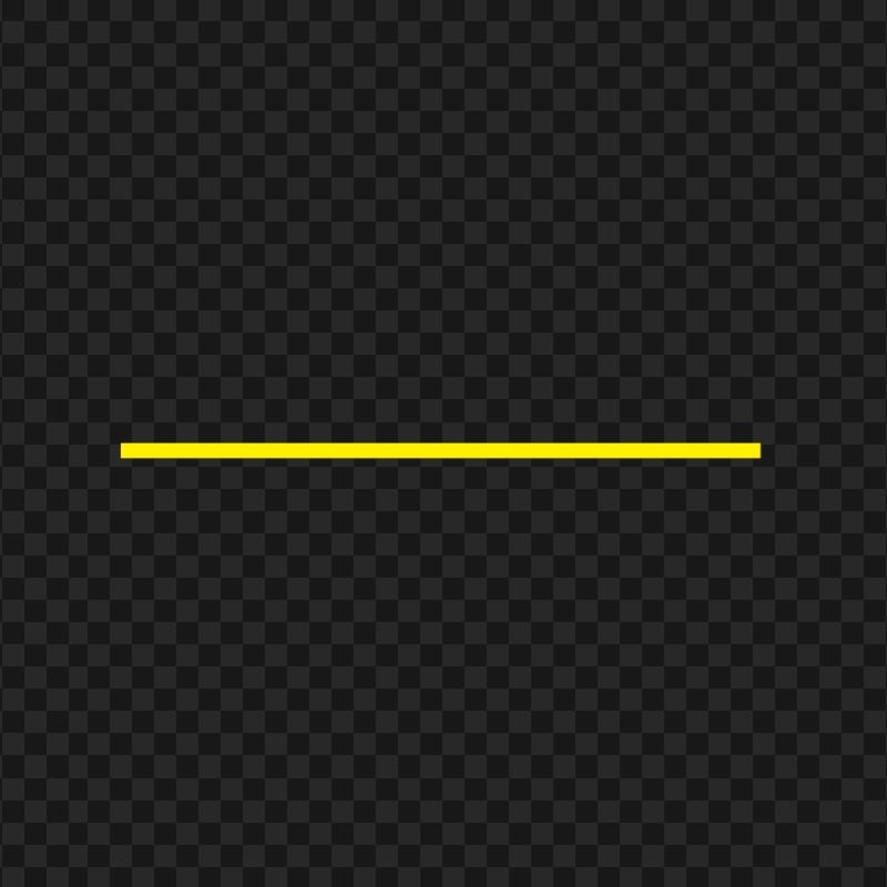 PNG Horizontal Yellow Line