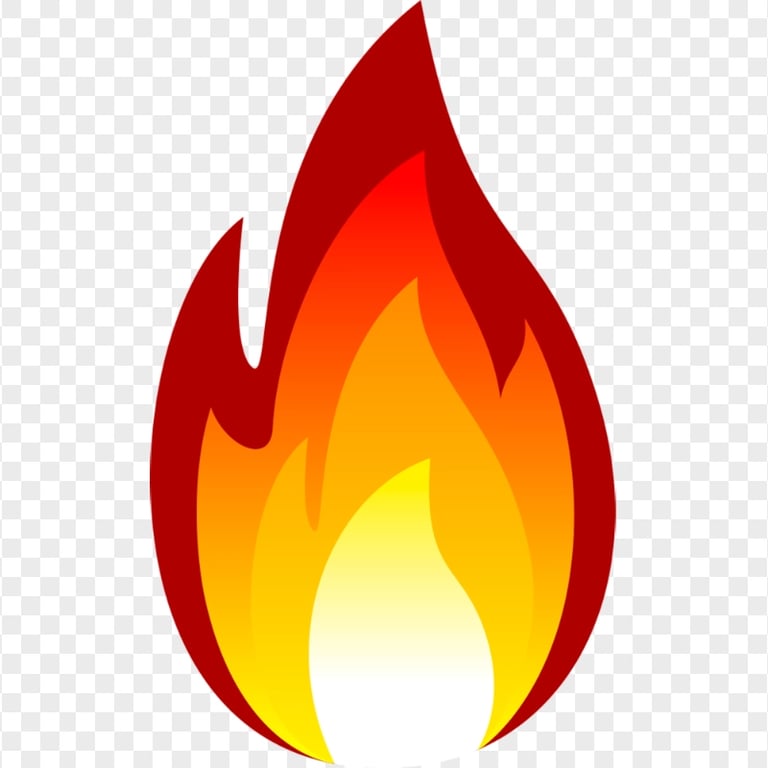 Flame Fire cartoon clipart