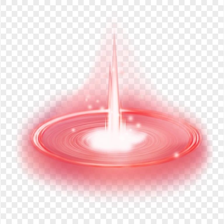 HD Red Glow Abstract Ring Effect PNG | Citypng