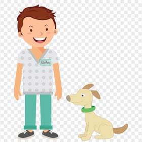 Veterinarian Animal Pet Doctor Dog Icon