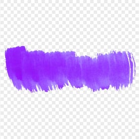 HD Purple Watercolor Brush Banner PNG