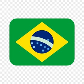 Flat Brazil Flag Icon