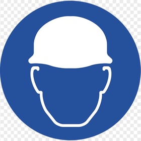 Helmet Protection PPE Safety Risk Sign